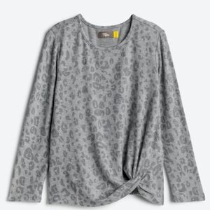 RUMI + RYDER The Side Knot Brushed Longsleeve